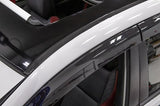 OLM LE Dry Carbon Rain Channel Guard Trim - 2015-2021 Subaru WRX / STI