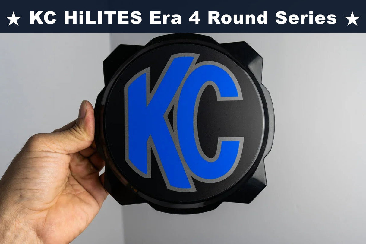 KC HiLITES Era 4 ROUND Series Light Cover Overlays - Universal