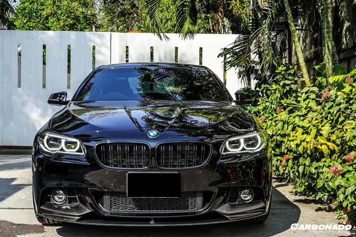 2011-2016 BMW F10 5 Series M-Tech MP Style Carbon Fiber Front Lip
