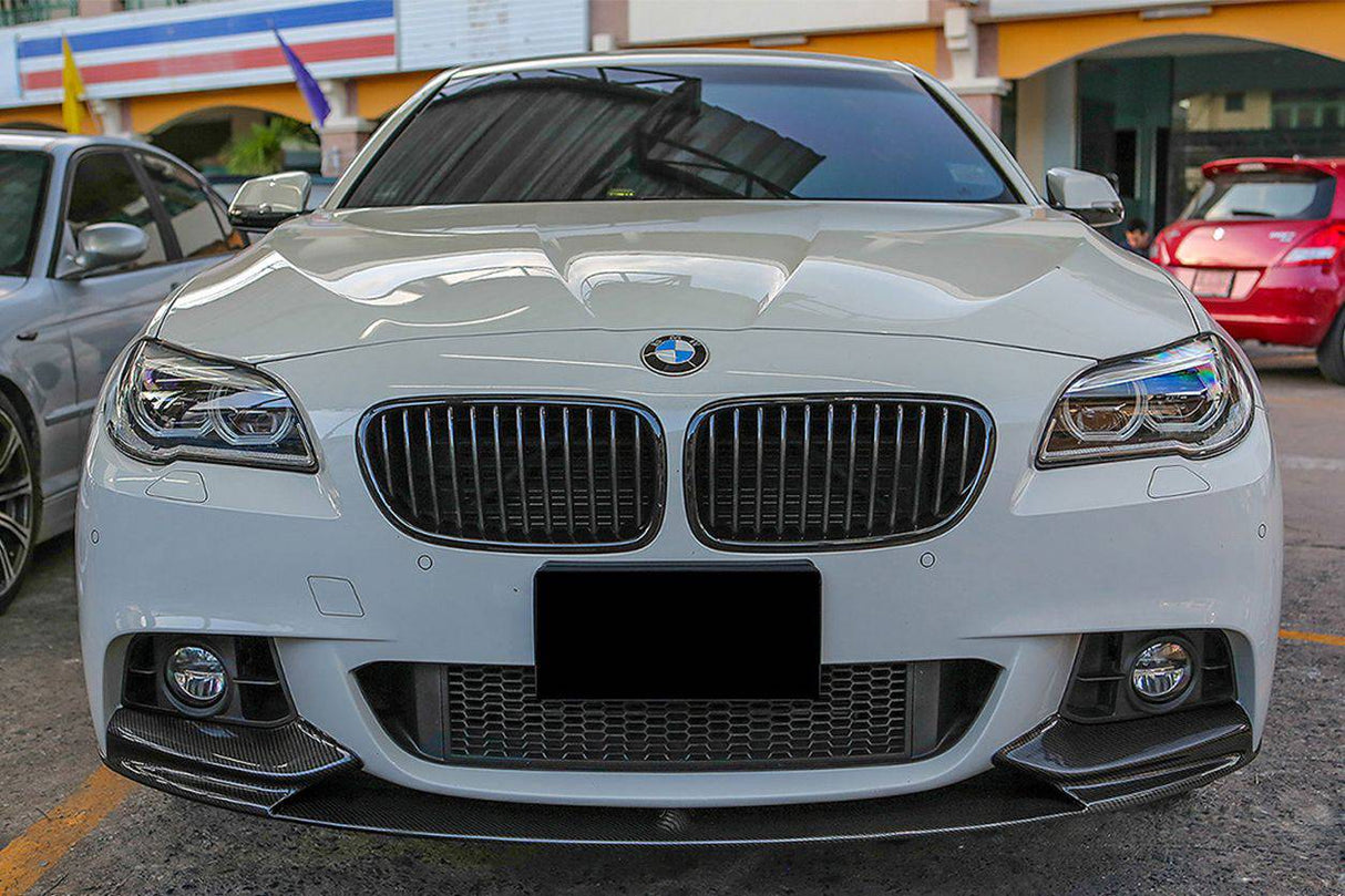 2011-2016 BMW F10 5 Series M-Tech MP Style Carbon Fiber Front Lip