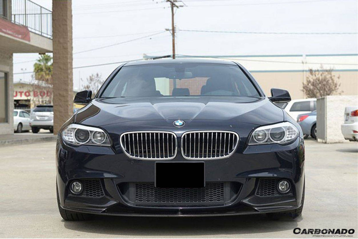 2011-2016 BMW F10 5 Series M-Tech MP Style Carbon Fiber Front Lip