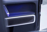 2019-2022 Mercedes Benz G Wagon W464 Dry Carbon Fiber Door Patch Replacement Carbonado (OE) Fits: G550, G63 AMG