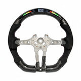 BMW F-Series Carbon Fiber LED Race Display Steering Wheel – Performance Interior Upgrade