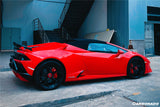 2015-2025 Lamborghini Huracan LP610  LP580  Evo  Tecnica MD Style Carbon Fiber Trunk Spoiler with Base