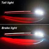 Honda Accord LED Rear Bumper Reflector Lights – Brake, DRL & Sequential Turn Signal (2018–2022 Sedan)