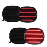 OE-Style Red LED Tail Light Kit for Chevrolet Corvette C4 1990–1996 | 4-Piece Rear Brake, Turn & Parking Lamp Set