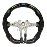 BMW F-Series Carbon Fiber LED Race Display Steering Wheel – Performance Interior Upgrade