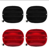 OE-Style Red LED Tail Light Kit for Chevrolet Corvette C4 1990–1996 | 4-Piece Rear Brake, Turn & Parking Lamp Set