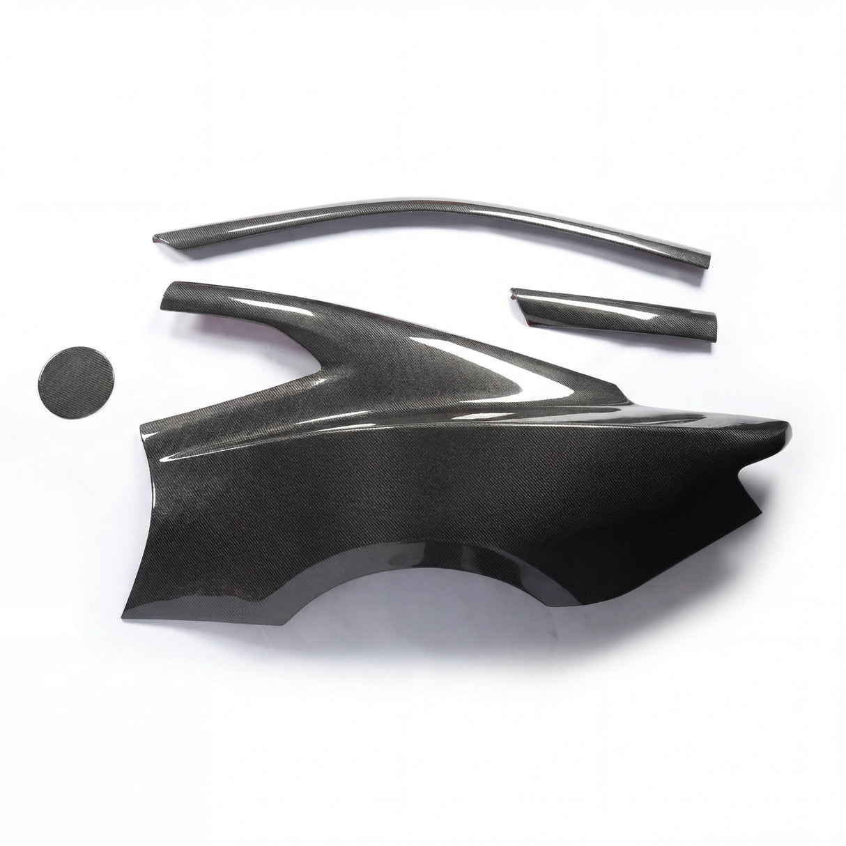 2016-2025 Camaro RS/SS/ZL1 Carbon Fiber A Pillars w/ Quarter Panel 5pc Skin Blueprint