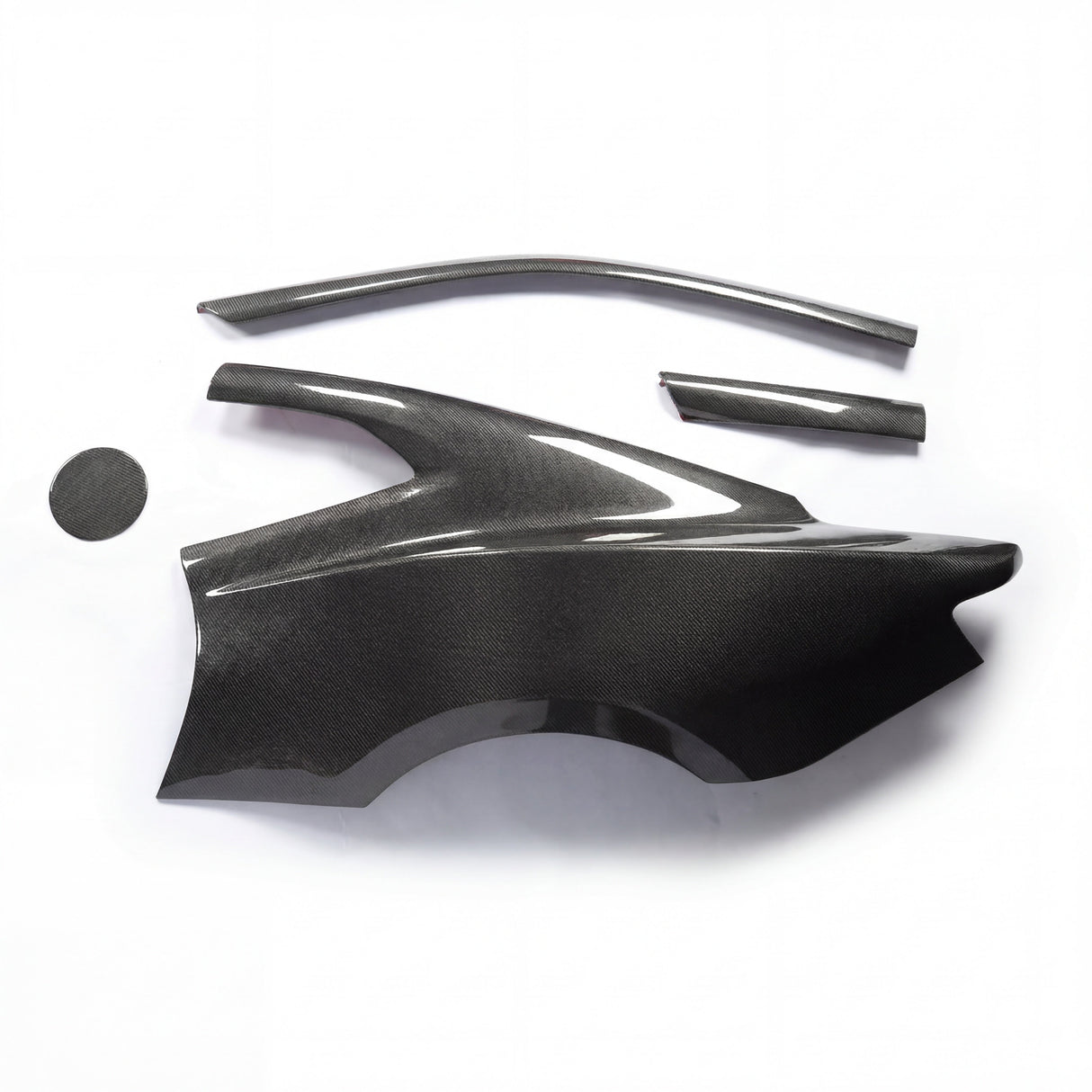2016-2025 Camaro RS/SS/ZL1 Carbon Fiber A Pillars w/ Quarter Panel 5pc Skin Blueprint