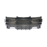 2016-2018 Camaro RS/SS/ZL1 Gloss Double Sided Carbon Fiber Rear Bumper w/Rear Diffuser Quad Tips 1pc