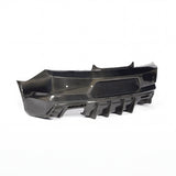 2016-2018 Camaro RS/SS/ZL1 Gloss Double Sided Carbon Fiber Rear Bumper w/Rear Diffuser Quad Tips 1pc
