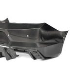 2016-2018 Camaro RS/SS/ZL1 Gloss Double Sided Carbon Fiber Rear Bumper w/Rear Diffuser Quad Tips 1pc