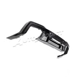 2024–2026 Mustang S650 Heritage SC™ V-Shaped Dry Gloss Carbon Fiber Rear Diffuser Rectangular-Exit Quad Tips