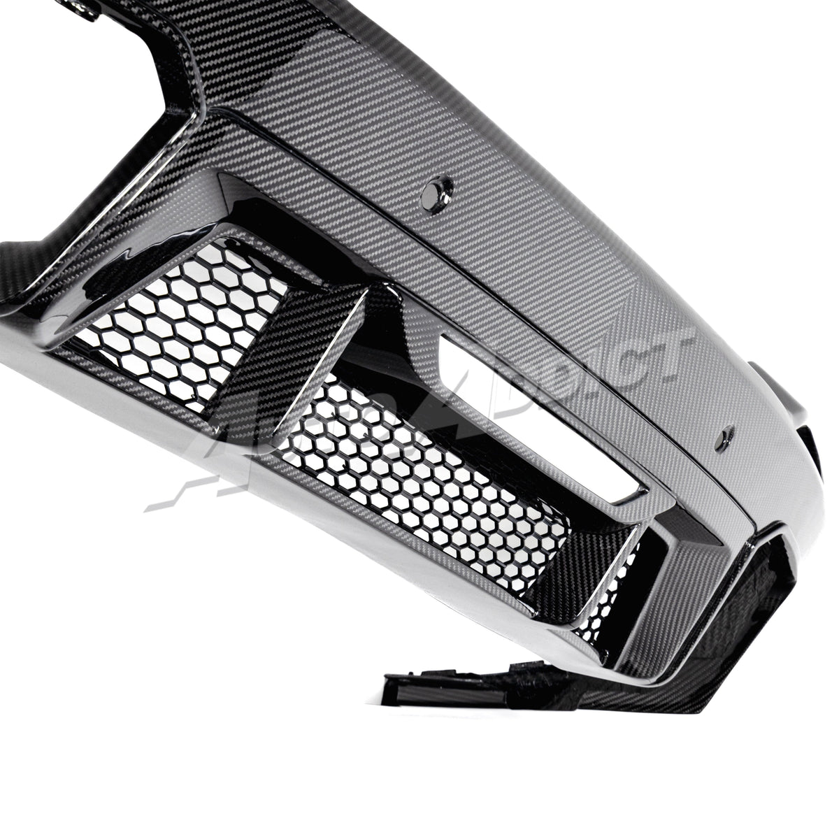 2024–2026 Mustang S650 Heritage SC™ V-Shaped Dry Gloss Carbon Fiber Track Package Program Bundle