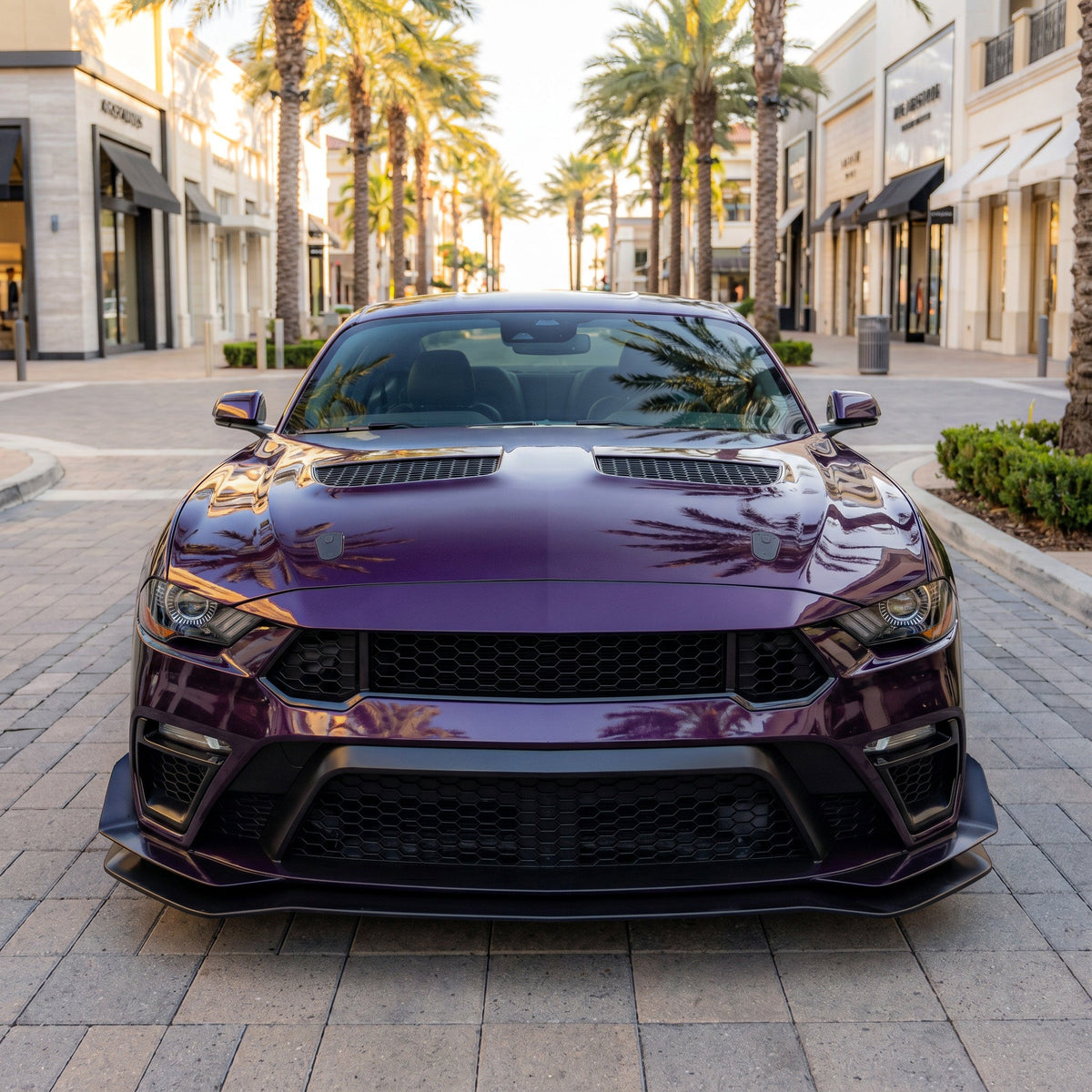 2018-2023 Mustang S550 Type-GTD Conversion Bumper Full Kit For GT/EcoBoost