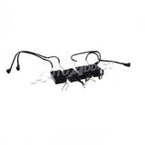2024-2026 Mustang S650 RGB Bluetooth Dynamic Animation LED Side Markers w/ Rear Diffuser Reflector 6pc Kit