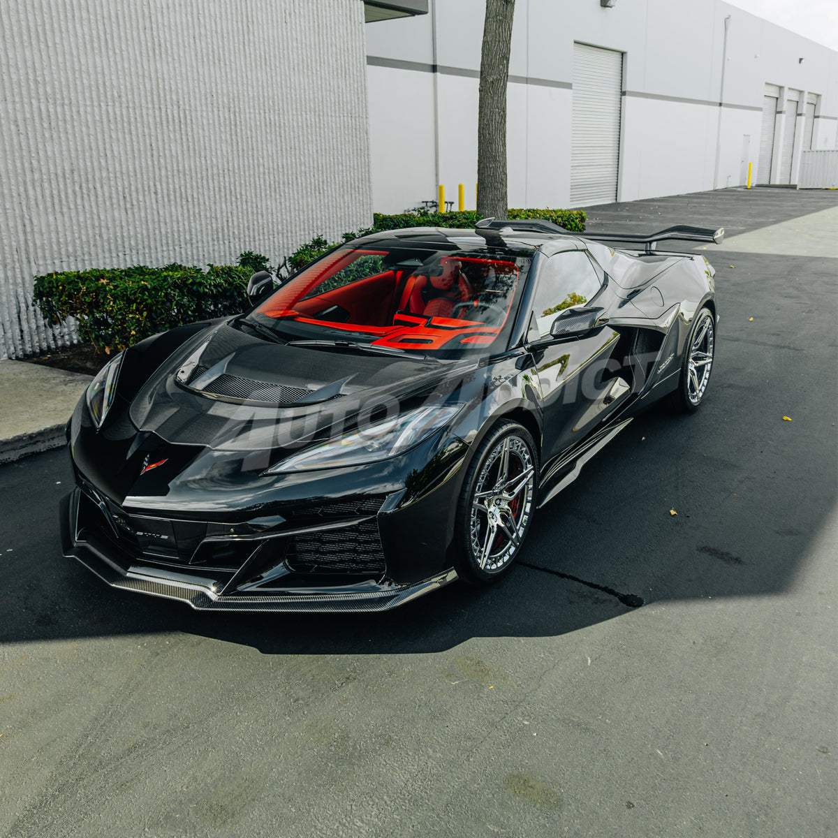 2023-2027 C8 Corvette Z06/E-Ray/Grand-Sport Z07 Rear Spoiler Carbon Fiber 1pc
