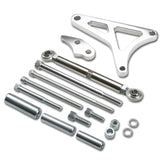68-93 Ford 5.0L V8 Alternator Bracket Set w/ Tension Rod - Polished