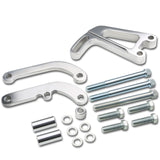 1955-2000 Chevrolet SBC Bracket Set - Polished Aluminum Chrome
