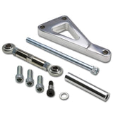 Chevrolet SBC Long Water Pump Alternator Bracket Set - Chrome