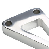 Chevrolet SBC Long Water Pump Alternator Bracket Set - Chrome