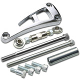 73-98 Chevrolet BBC Long Water Pump Alternator Bracket Set - Aluminum