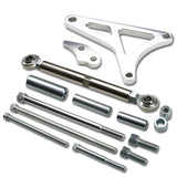Ford SBF 351W Windsor Chrome Alternator Bracket Set
