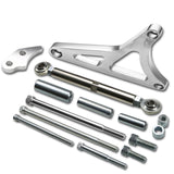 Ford SBF 351W Windsor Chrome Alternator Bracket Set