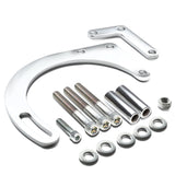 1955-1968 Chevrolet SBC Low Mount Alternator Bracket Set - Chrome