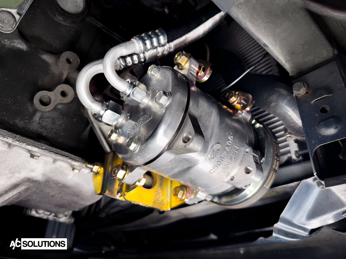 A/C Solutions BMW M20 M30 S38 Sanden Compressor Bracket (E30, E28, E24, etc.)