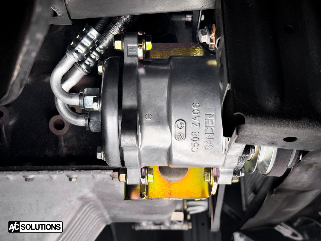 A/C Solutions BMW M20 M30 S38 Sanden Compressor Bracket (E30, E28, E24, etc.)