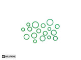 A/C Solutions BMW E30 E28 E24 R134a O-Ring Kit