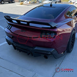 Real Carbon Fiber Rear Diffuser for 2024+ Ford Mustang GT / EcoBoost (S650)