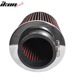 Fits 3.5in Race Cold Airintake Cone Filter Red 02-11 Lancer