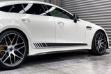 2019-2023 Mercedes Benz AMG GT63 S 4Door Coupe X290 OEM Style Carbon Fiber Side Skirts
