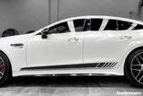 2019-2023 Mercedes Benz AMG GT63 S 4Door Coupe X290 OEM Style Carbon Fiber Side Skirts
