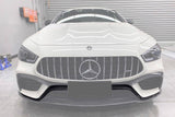 2019-2023 Mercedes Benz AMG GT63S 4Door Coupe X290 OEM Style Carbon Fiber Middle Front Lip