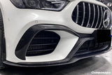 2019-2023 Mercedes Benz AMG GT63S 4Door Coupe X290 OEM Style Carbon Fiber Middle Front Lip