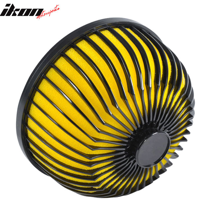 Universal Mushroom 3" 76mm Inlet Cold Air Filter Intake Replacement