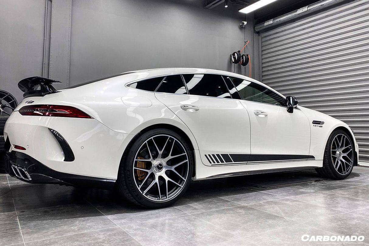 2019-2023 Mercedes Benz AMG GT63 S 4Door Coupe X290 OEM Style Carbon Fiber Side Skirts