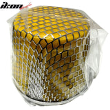 Universal for 4" 100mm Yellow Auto Car Truck SUV Air Intake Filter