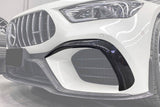 2019-2023 Mercedes Benz AMG GT63  S 4Door Coupe X290 OEM Style Carbon Fiber Front Canards