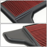 2015-2019 Ford Mustang High Flow Engine Air Filter Red