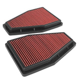 2012-2019 Porsche 911 High Flow Engine Air Filter - Red