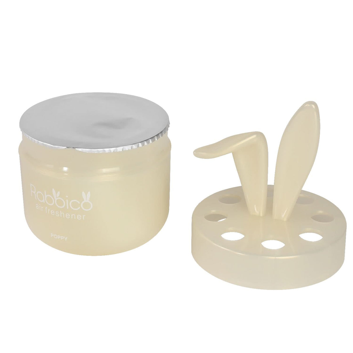 Rabbico Sweet White Musk Car Air Freshener - 90g Gel Can