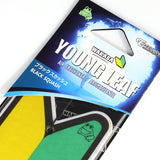 Young Leaf Black Squash Paper Hanging Air Freshener