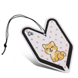 Young Leaf Shiba JDM Squash Paper Hanging Air Freshener
