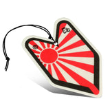 White Peach Paper Hanging Air Freshener - Young Leaf Rising Sun