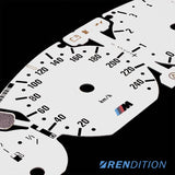 BMW E46 GAUGE FACE FOR M3 330 328 325 318 320 323 316 - K2 Industries